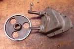 Vintage Delta Milwaukee Wood Metal 14" Band Saw Gearbox Assembly W/ Bull. Fixed Price $255.00.