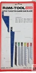 Ram Tool 8-PC Saber Saw Blades Reciprocating Wood And Metal 4124. Fixed Price $11.95.