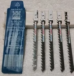 5PC Lenox 416JC 4-1/4" Wood/plastic/scroll Contour Clean Cut Bi-metal Jigsaw.... Fixed Price $12.56.