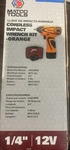 Matco Tools Cordless Impact Wrench Kit Orange 12V Li-ion Battery Charger Case. Fixed Price $200.00.