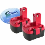 2X Battery For Bosch Gdr V, 52314, 33614-2G, 607 335 685 1.3AH. Fixed Price $48.99.