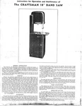 1950S Craftsman 112.23770 18" Band Saw-single SPEED-3500 Fpm Instructions. Fixed Price $20.24.