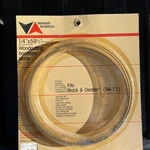 Vermont American Woodcutting Bandsaw Blade #31147 1/4"X59 1/2" Nos. Fixed Price $9.75.