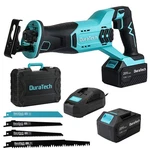 Duratech Cordless Reciprocating Saw 20V 3000SPM 7/8" Stroke Length 4.0AH Battery. Fixed Price $95.99.