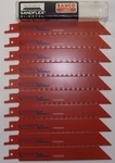 Bahco 6" 24TPI Metal Cutting Recip Blades 10PC 3840-150-24-ST-10P. Fixed Price $12.00.