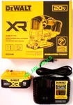 Dewalt Kit DCS334 20V Xr Var. Speed Jig Saw, 1) DCB205 5.0AH Battery, Charger. Fixed Price $209.97.