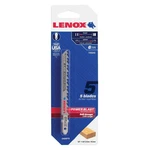 Lenox T-shank Clean Wood Cutting Jig Saw Blade, 4" 5/16" Tpi, Pack. Fixed Price $13.00.