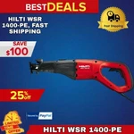 Hilti Wsr 1400-PE Reciprocating Saw, Brand New, Avr & Smart Power, Fast Shipping. Fixed Price $1499.98.