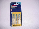 Bosch U118G 5-PIECE 2-3/4 In. 36 Tpi Basic For Metal U-shank Jig Saw Blades. Fixed Price $6.99.