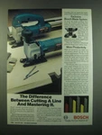 1988 Bosch 1581 Vs And 1582 Jig Saws Ad - The Difference Between Cutting. Fixed Price $19.99.