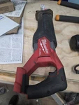 Milwaukee Sawzall Fuel Reciprocating Li-ion Battery Red Black Wood Metal. Fixed Price $120.00.