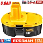 6.0AH Ni-mh Battery For Dewalt DC9096 18VOLT DW9095 DC9098 DC9099 Tool Kits. Fixed Price $23.98.