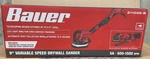 Bauer 9" Variable Speed Drywall Sander 21105E-B, 5A, Corded Electric. Fixed Price $115.00.