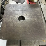 Vintage 24" Delta Rockwell Scroll Saw Work Table Top, Nss 226. Fixed Price $26.00.