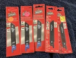 Vermont American Reciprocating Blade, #30108, Five Pack. Fixed Price $5.53.
