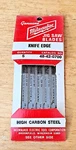 Pack Of 5 Milwaukee 48-42-0700 Jig Saw 1/2 Shank Steel Blades Knife Edge Nos. Fixed Price $13.99.