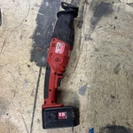 Milwaukee The Hatchet, (6514-20) Reciprocating Sawzall 18V W/ Battery + Charger. Fixed Price $64.00.