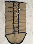 Set Of 17 Vintage Pfeil Swiss Made Chisels/woodworking Carving Tools. Fixed Price $600.00.