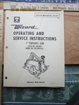 Western Auto Wizard 7 Inch Portable Electric Saw Operating Instructions. Fixed Price $9.99.