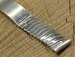Flex-let Vintage Nos Unused Engravable Watch Band 16MM Sterling Plaque Expansion. Fixed Price $98.00.