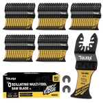 Tolesa Arc Edge Oscillating Saw Blade Wood, Cr-v 50PCS, Black. Fixed Price $47.81.