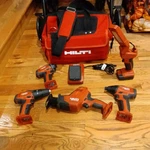 Hilti 12V Li-ion 5-TOOL Set Sf 2H-A Sr 2-A12 Sl +2 Bat/chg/bag. Fixed Price $495.00.