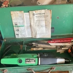 Hitachi CR10V Reciprocating Saw 120V Corded Electric With Case & Blades Green. Fixed Price $30.00.