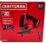 Craftsman V20 Lithium Ion Variable Speed Jig Saw Kit. Fixed Price $95.98.