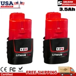 2PACK 12V 3.5AH Lithium-ion Battery For Milwaukee M12 48-11-2420 48-11-2401 Tool. Fixed Price $21.92.