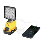 Cordless Led Work For Dewalt 20V Battery, Portable Flood Flashlight. Fixed Price $12.95.