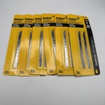 Lot Of 6 Dewalt Jig Saw Blade Clean Cut Wood DW3750H2 New In Package. Fixed Price $14.99.