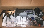 Missing Charger! Workpro 12V Cordless Reciprocating Saw, 2.0AH Li-ion Battery. Fixed Price $27.99.