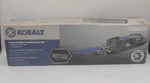Kobalt 4AMP Compact Reciprocating Saw Corded Kit 1/2" Stroke 0-3500RPM #0394235. Fixed Price $59.99.