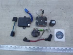 1989 Yamaha XC200 Riva Y20858) Cdi Regulator Solenoid Relay Electrical Set. Fixed Price $115.00.