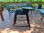 Dremel 16" Variable Speed Scroll Saw 1680 With Metal Stand. Fixed Price $77.00.