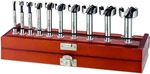 High-carbon Steel 10-PIECE Forstner Bit Set. Fixed Price $117.99.