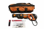Ridgid R3020 Corded Reciprocating Saw With Bag And 7 Blades *tested/works*. Fixed Price $38.00.