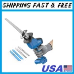 Cordless Reciprocating Saw,brushless Motor 3500RPM Variable Speed,compatible. Fixed Price $65.99.