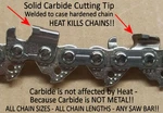 Solid Carbide 10" Polesaw Chain Fits Ryobi TP26 TP30 P540A P540B P541 P542. Fixed Price $34.99.