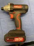 Hyper Tough Max Lithium Cordless Impact Driver & 1.5AH Battery AQ76019G. Fixed Price $39.99.