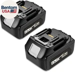 2PACKS Upgraded 5.0AH 18V BL1850B With Led Replacement Lithium-ion Battery Compa. Fixed Price $92.53.