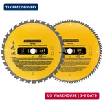 Upgraded (2-PACK) 12IN Miter Saw Blade 80T&32T (DW-3128/DW-3123), DW-3128P5,. Fixed Price $73.48.