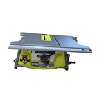 Ryobi 15 Amp 10 In. Compact Portable Corded Jobsite Saw Used. Fixed Price $159.00.