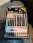 Bosch Wood Jig Saw Blades Piece Set, T10RC T-shank Swiss. Fixed Price $19.99.