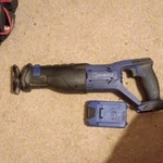 Kobalt 18V Li-ion Cordless Reciprocating Saw W/ Battery 1.3AH Blue/black. Fixed Price $24.99.