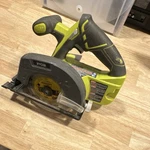 Ryobi Cordless Circular Saw 5 1/2 Blade Left For Wood Cutting Used No Battery. Fixed Price $28.00.