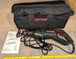 Craftsman 10 Amp Corded Reciprocating Saw 172.171840. W/carry Bag & Manual (t). Fixed Price $58.20.
