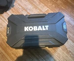 Kobalt Xtr Tool Case 2-PACK Black Plastic Carrying W/ Handle. Fixed Price $20.00.