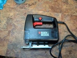 Black & Decker 7550 Type Single Speed 120V Electric Jigsaw 11/16"(18MM) Stroke. Fixed Price $13.59.