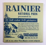 View-master Rainer National Park 3 Reel Packet 105-107. Fixed Price $9.95.